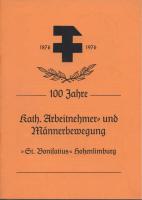kath. Arbeitnehmer- und Männerbewegung St. Bonifatius Hohenlimburg 1876 - 1976