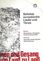 Mit Mandolinen und Gesang von Land zu Land - 2 Schallplatten