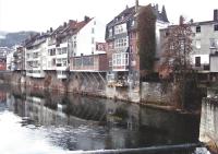 Lenneuferstraße Rückseite von der Eisenbahnbrücke aus gesehen