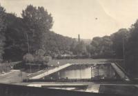 Schwimmbad Henkhausen ca. 1929