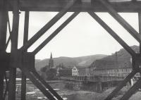 Bau der Stennertbrücke