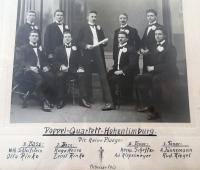 Doppel-Quartett Hohenlimburg Februar 1913