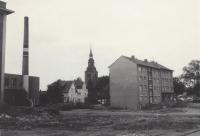 Nach dem Abriss von Gasthof Ostheide und Nachbargebäude