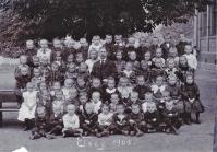 Klassenfoto Elseyer Schule, 1908
